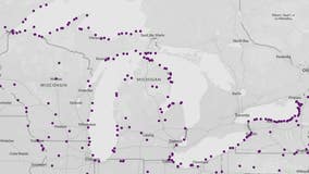 Forever chemicals detected in fish near Detroit and around Great Lakes, maps shows