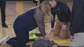 Cheer coach uses CPR, AED to save student-athlete who went into sudden cardiac arrest