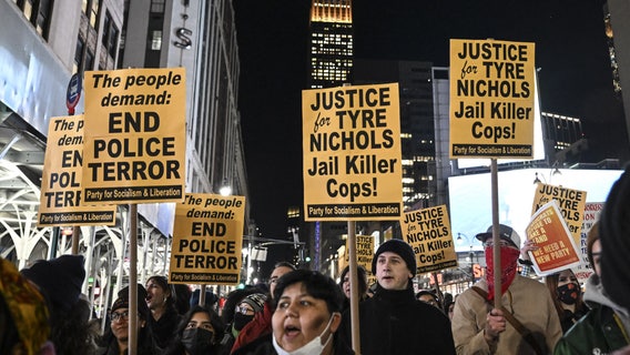 Body cam footage of Tyre Nichols’ beating prompts demonstrations in Memphis, New York, DC