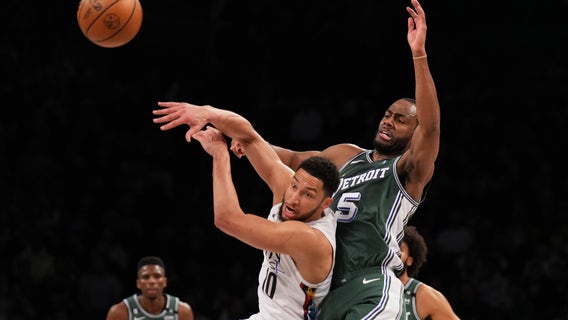 Pistons beat Nets, first win in Brooklyn in almost 5 years