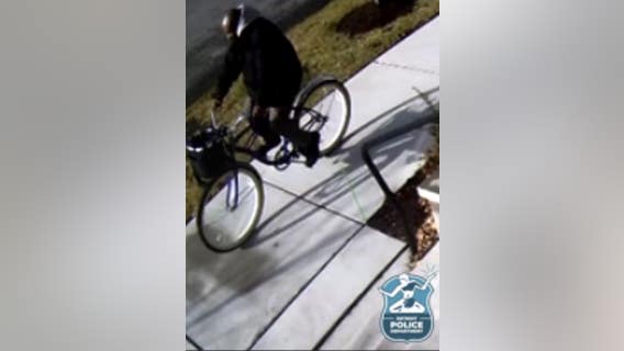 Detroit bicycle thief wanted