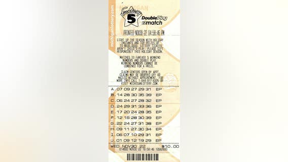 Oakland County man didn't want to cause scene in store after winning $557K Michigan Lottery prize