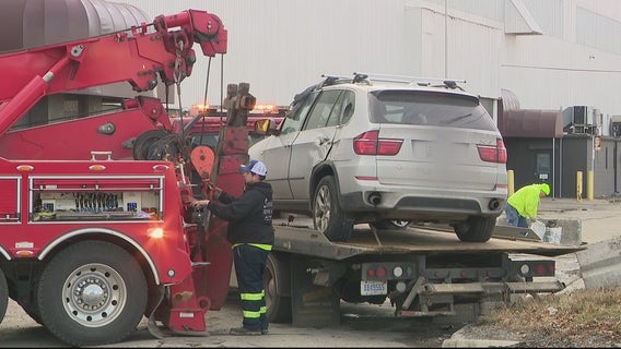Warren officer, civilian injured after crashing during police pursuit in Detroit