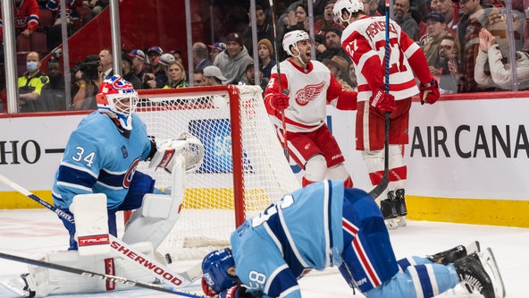 Robby Fabbri scores in OT, Red Wings beat Canadiens 4-3