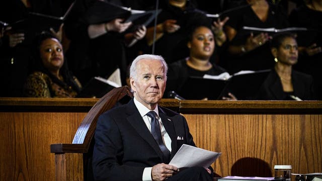 Americans should 'pay attention' to MLK's legacy, Biden says in Ebenezer sermon