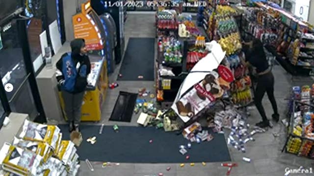VIDEO: Irate woman trashes Detroit gas station after clerk refuses to let her use the phone
