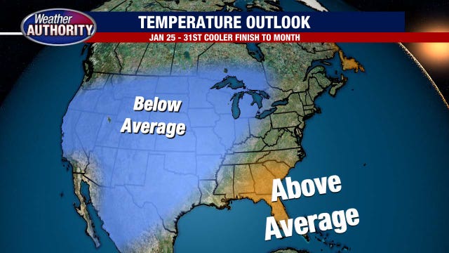 One more day of mild temperatures before winter returns Friday