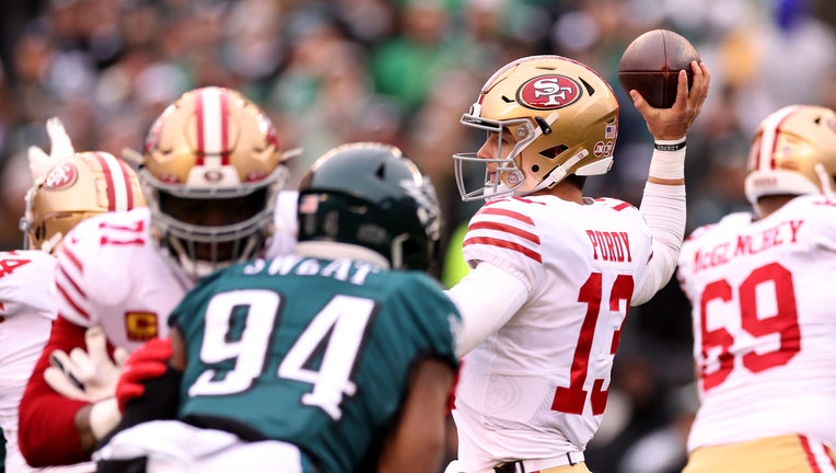 NFC Championship: Philadelphia Eagles clinch Super Bowl berth with 31-7 win  over 49ers