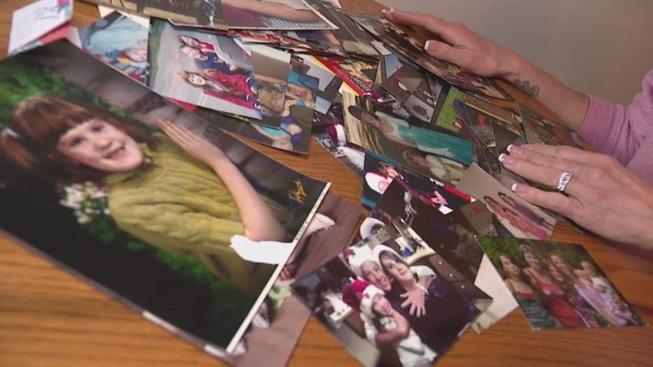 Alyssa Itchue's mother goes through photos of her through the years.