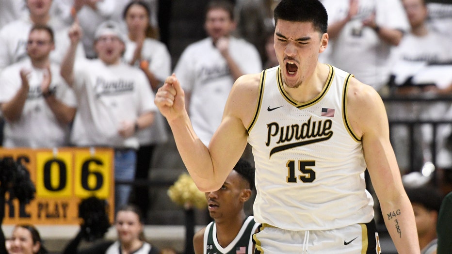 Edey Scores 38 As No. 1 Purdue Beats Michigan State 77-61 | FOX 2 Detroit