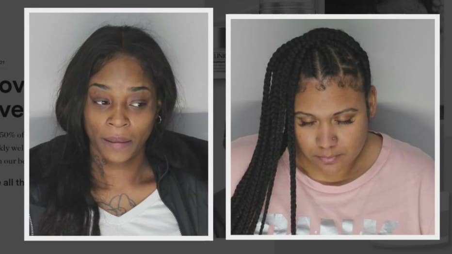 Tiara Judge and Jasmine Phillips of west Michigan