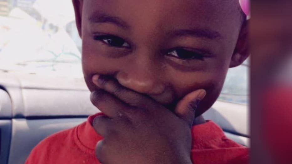 Six-year-old Parrish Jones was killed in the crash.