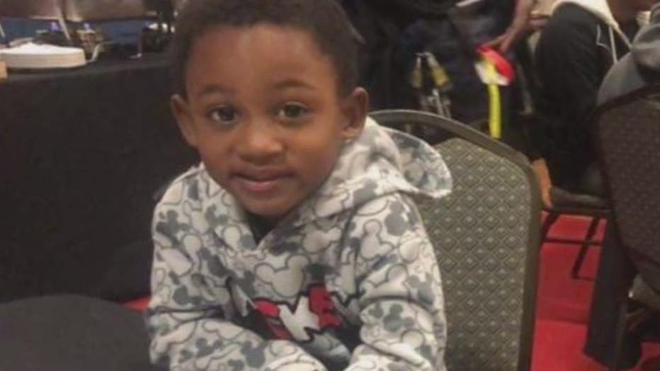 Six-year-old Parrish Jones was killed in the crash.