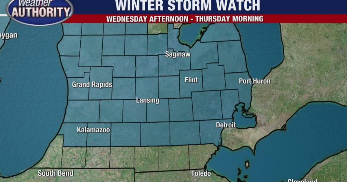 Winter Storm Watch with freezing rain forecast in effect starting ...