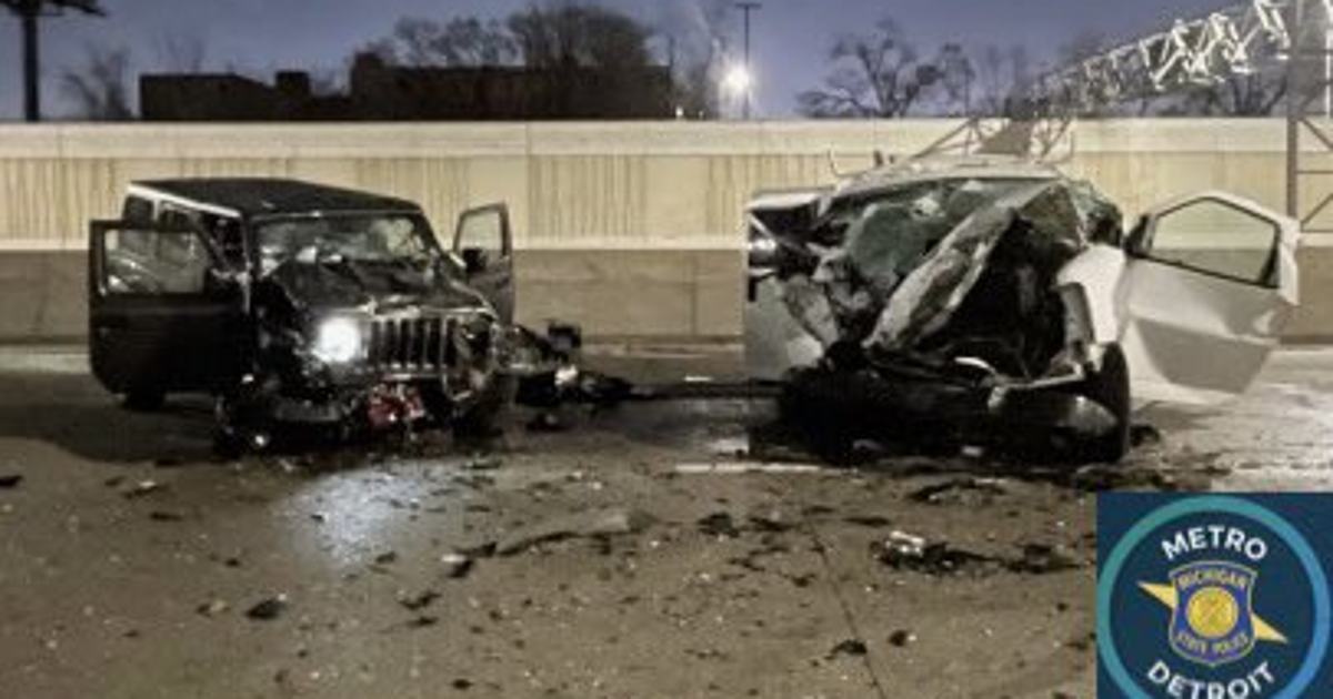 1 dead, 2 injured after wrong-way crash on I-75 in Detroit | FOX 2 Detroit