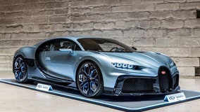 Bugatti sells last gas-powered car for auction record $10.7 million