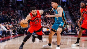 VanVleet tops 30 for 9th time, Raptors beat Pistons 119-118