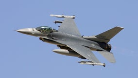 Ohio National Guard's 180th Fighter Wing division conducting night exercises this week