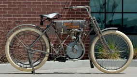 Rare 1908 Harley-Davidson becomes most expensive motorcycle ever sold at auction