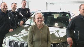 Woman who returned found bag of $15K walking to work, rewarded with new Jeep