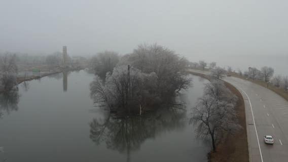 Michigan ice storm leaves behind scenes of beauty on Belle Isle