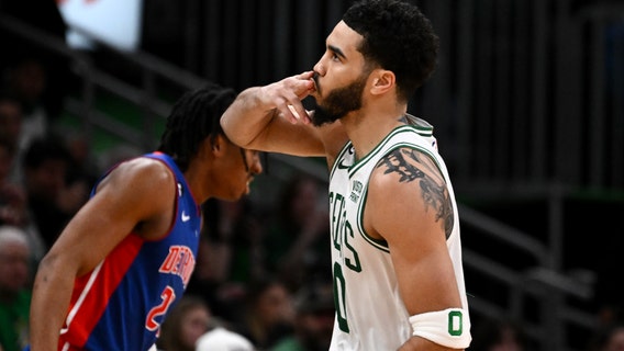 Tatum's 38 points help Celtics roll past Pistons 127-109