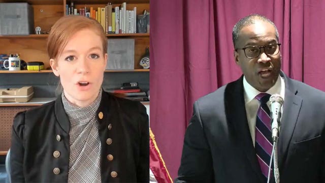 Michigan lawmakers Mallory McMorrow, John James say they won't run for open Senate seat
