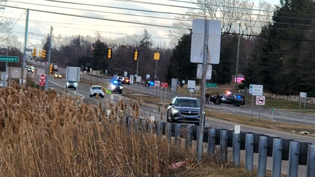 Road sign flies through man's windshield in Oakland County; at-fault driver flees