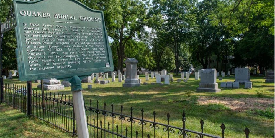 Map shows where Underground Railroad operated in Michigan