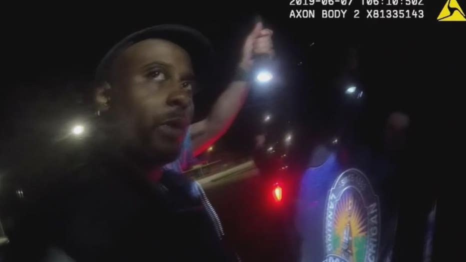 Anthony McRae seen on a 2019 bodycam arrest.