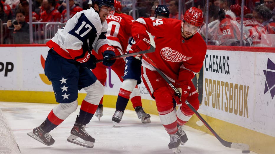 Red Wings put captain Dylan Larkin on IR after cross-check that knocked him unconscious - NBC Sports