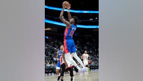 Herro's late run helps Heat come back to beat Pistons