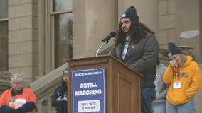 MSU shooting victim shares emotional story of survival at March For Our Lives rally