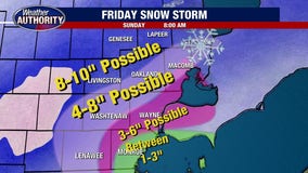 Southeast Michigan weather: The latest totals and what to expect tonight