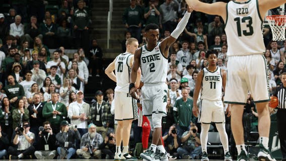 Michigan State wins regular-season finale over Buckeyes