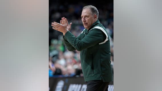 Tom Izzo shows emotion as Michigan State eliminated from NCAA tournament