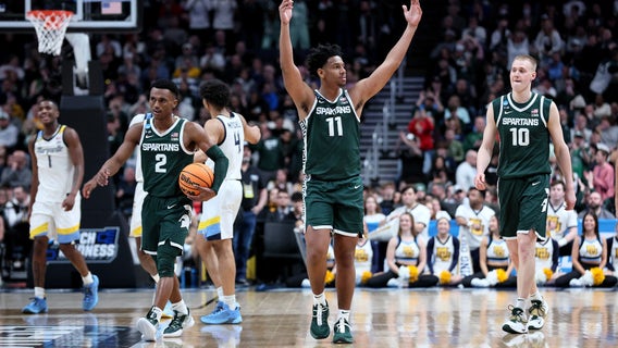Michigan State outlasts Marquette; Izzo back to Sweet 16