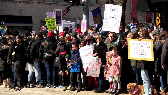 Drag Queen Story Time event in Royal Oak brings out protestors, supporters