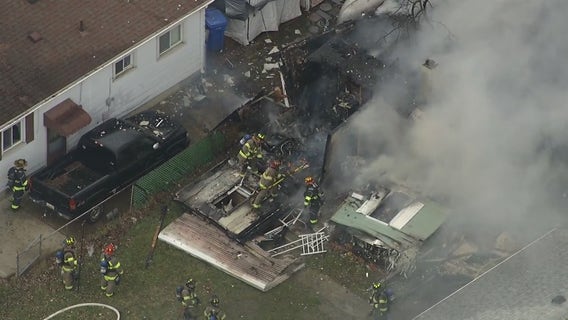 Dearborn Heights home leveled by explosion, nobody hurt