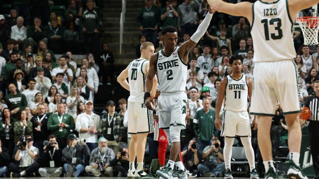 Michigan State wins regular-season finale over Buckeyes