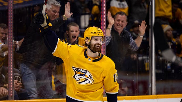 Predators beat Red Wings 2-1 for 3rd straight victory