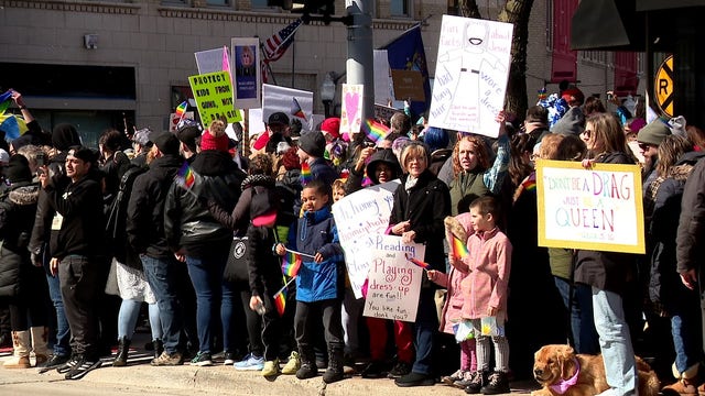 Drag Queen Story Time event in Royal Oak brings out protestors, supporters