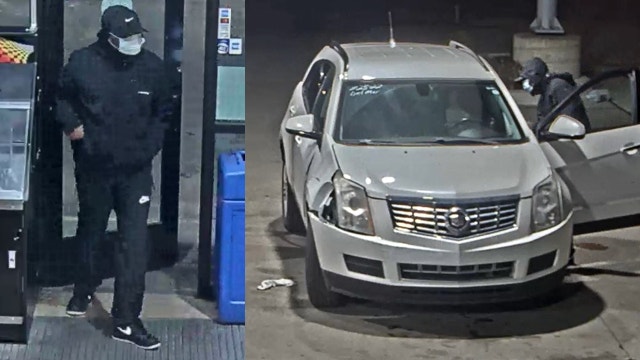Woman carjacked at Detroit gas station