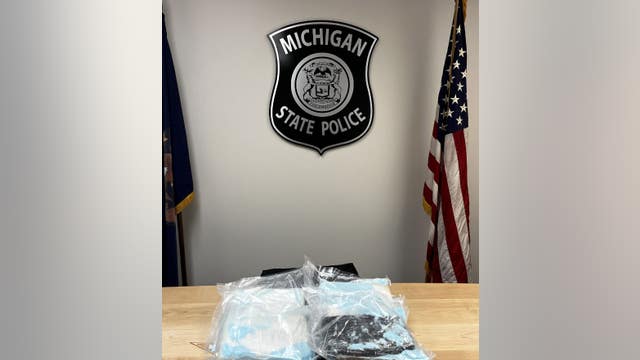 Michigan traffic stop leads police to $9 million worth of fentanyl; California man arrested