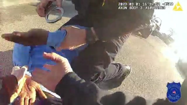 VIDEO: Warren Dollar General robbery suspect caught after chase ends at Eastpointe High School