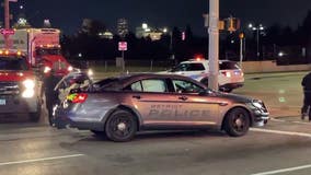 Driver arrested after crashing into Detroit police cruiser