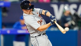 Báez benched as Tigers beat Jays 3-1, end 6-game skid