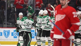 Pavelski records 1,000th career point as Stars trounce Wings