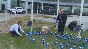 Child Abuse Prevention Month: Advocates plant pinwheel garden to raise awareness