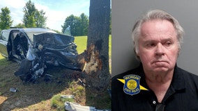Grosse Pointe Park man charged after crashing into tree in northern Michigan last year